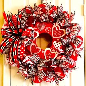 Valentines wreath